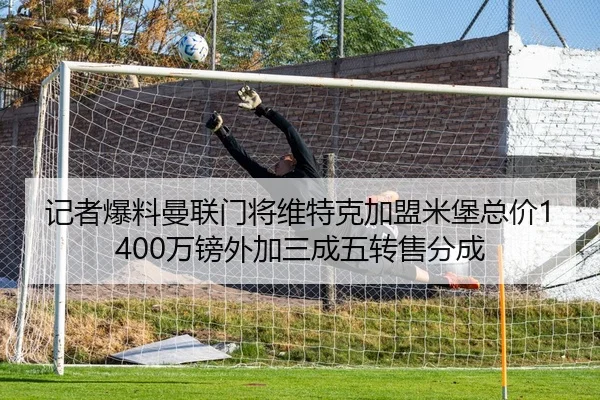 记者爆料曼联门将维特克加盟米堡总价1400万镑外加三成五转售分成（YaboBet）